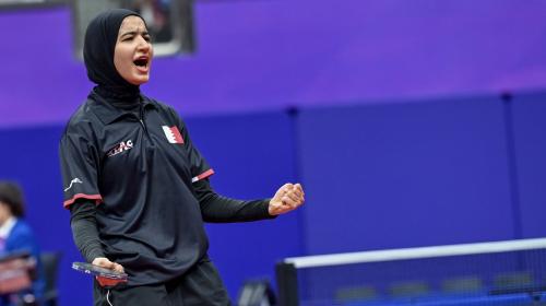 Sanad, Al-Yasi and Maryam pass the first round of the “singles table”