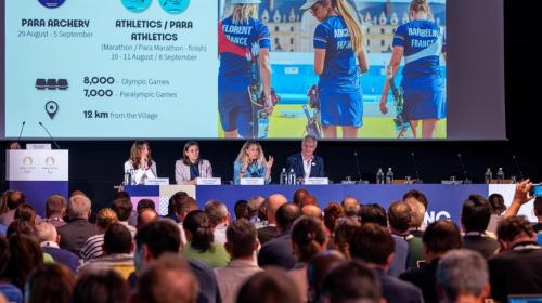 The Olympic Committee participates in the World Conference of Paris Olympic Media Professionals