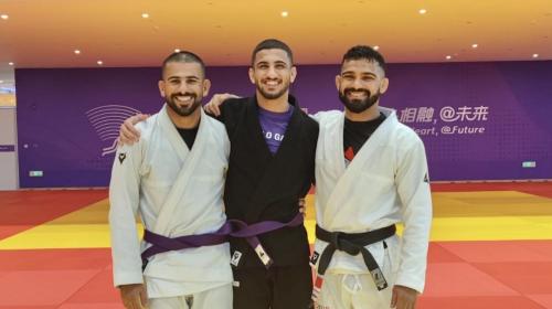 Mohammed Al-Najjar inaugurates Bahraini participation in the jitsu competitions today