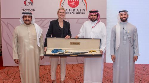 Bahrain Olympic Committee Welcomes Olympic Fencing Champion Britta Heidemann