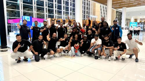 Grand Reception for World Champion Bodybuilding Team Players on Their Return With Multiple Medals