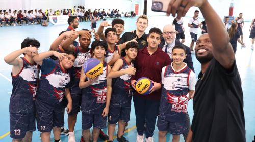 Promoting 3x3 Basketball Among Local Schools