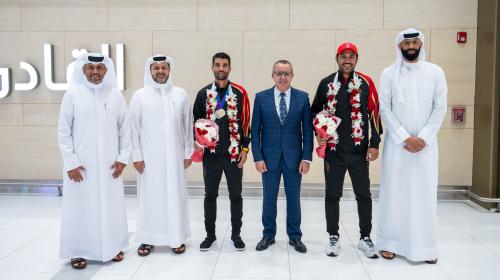 Bahrain Olympic Committee Celebrates Triathlon Star Musa Qarsh's Asian Duathlon Silver Medal Win