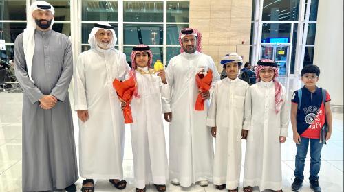 After clinching the gold medal at the Federation Cup in the Emirates, promising wrestling talent Hassan Al Balushi receives a warm welcome.