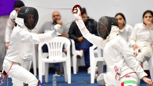 فريق البسيتين للمبارزة ينهي المشوار العربي ببرونزيتين