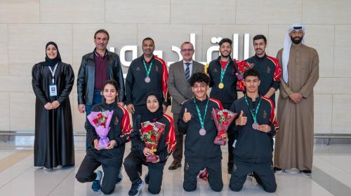 Adnan Ehsan Clinches Gold in Men's Singles, Badminton Team Honored as Arab Champions