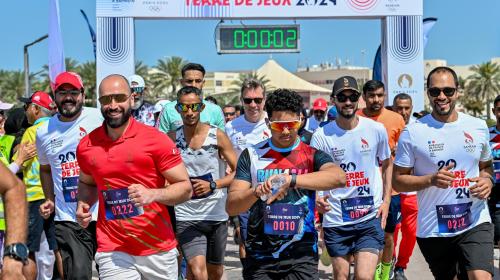 Bahrain and France Unite in Pre-Olympic Relay Race, Showcasing Strong Bilateral Ties
