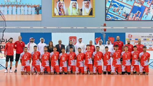 Bahrain's Youth Volleyball Team Gears Up for Gulf Games with Pre-Departure Motivation from Janahi
