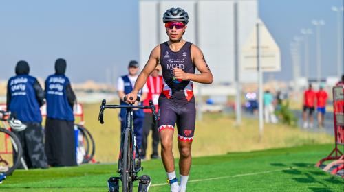Al-Hassan Secures Gold and Silver for Al-Hallaq in Duathlon; Cyclists Take Bronze at Gulf Youth Games