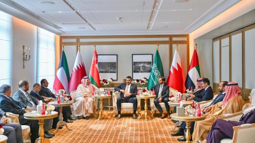 Shaikh Isa bin Ali Attends Heads of Gulf Olympic Committees Meeting