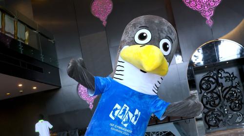 Dilmun Falcon Unveiled as Official Mascot of the International School Games