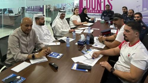 Joint meeting between the session committees in preparation for receiving the participating delegations