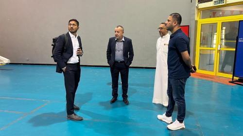 Arrival of International School Sports Federation Directors and Officials