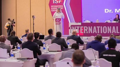 Minister of Education Delivers Bahrain’s Opening Address at International Meeting with Delegations from 92 Countries