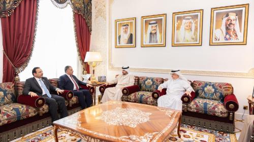 Isa bin Ali Strengthens Sports Ties with Iraq and Albania