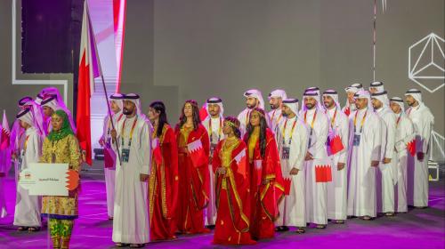 Bahrain Shines with a Strong Delegation at the Opening of the 3rd Gulf Beach Games in Muscat