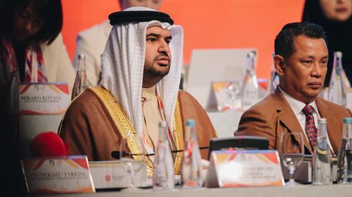 Shaikh Isa bin Ali Represents Bahrain at OCA General Assembly