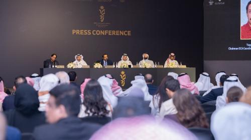 المؤتمر الصحفي لدورة الألعاب الآسيوية الثالثة للشباب