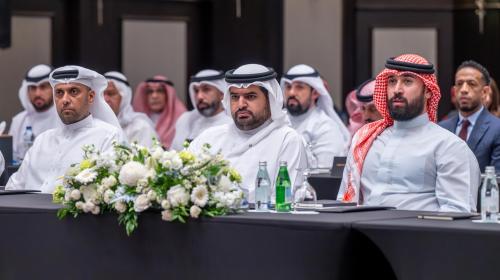 A sid of the meeting with the national federation