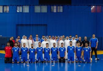 His Highness Shaikh Isa bin Ali Al Khalifa, Vice President of the Bahrain Olympic Committee, reviewed the preparations of Bahrain’s men’s national handball and basketball teams ahead of their participation in the 20th Asian Games, to be hosted by Aichi and Nagoya, Japan, from September 19 to October 4.  The visits form part of the Bahrain Olympic Committee’s commitment to closely monitoring the readiness of the Kingdom’s national teams ahead of the major continental sporting event.  His Highness began his t