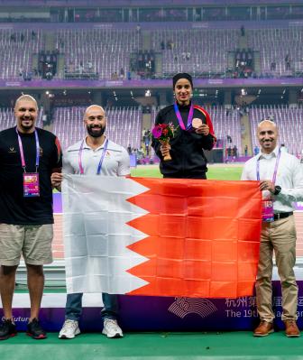 Athletics champions win two gold, one silver and two bronze