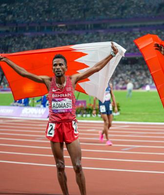 Athletics raises Bahrain's harvest to 9 gold medals at the Hangzhou Asiad