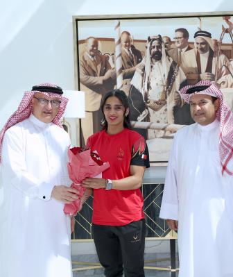 An official reception for the champions and heroines of athletics