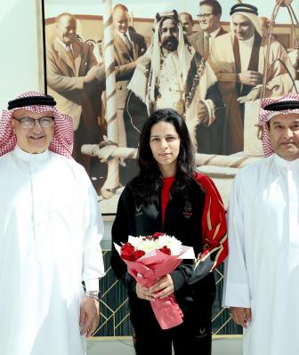An official reception for the champions and heroines of athletics