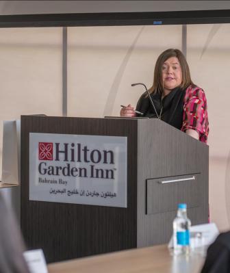 Seef District – Bahrain Olympic Committee: In a groundbreaking step towards enhancing media skills among female athletes in the Kingdom, the first specialised sports media training workshop for female athletes was held on Saturday morning at the Hilton Garden Inn (The Avenues), under the patronage of Her Excellency Dr Shaikha Hessa bint Khalid Al Khalifa, Chairwoman of the Committee for Equal Opportunities and Gender Balance in Sports. The workshop saw wide participation from female athletes across various 