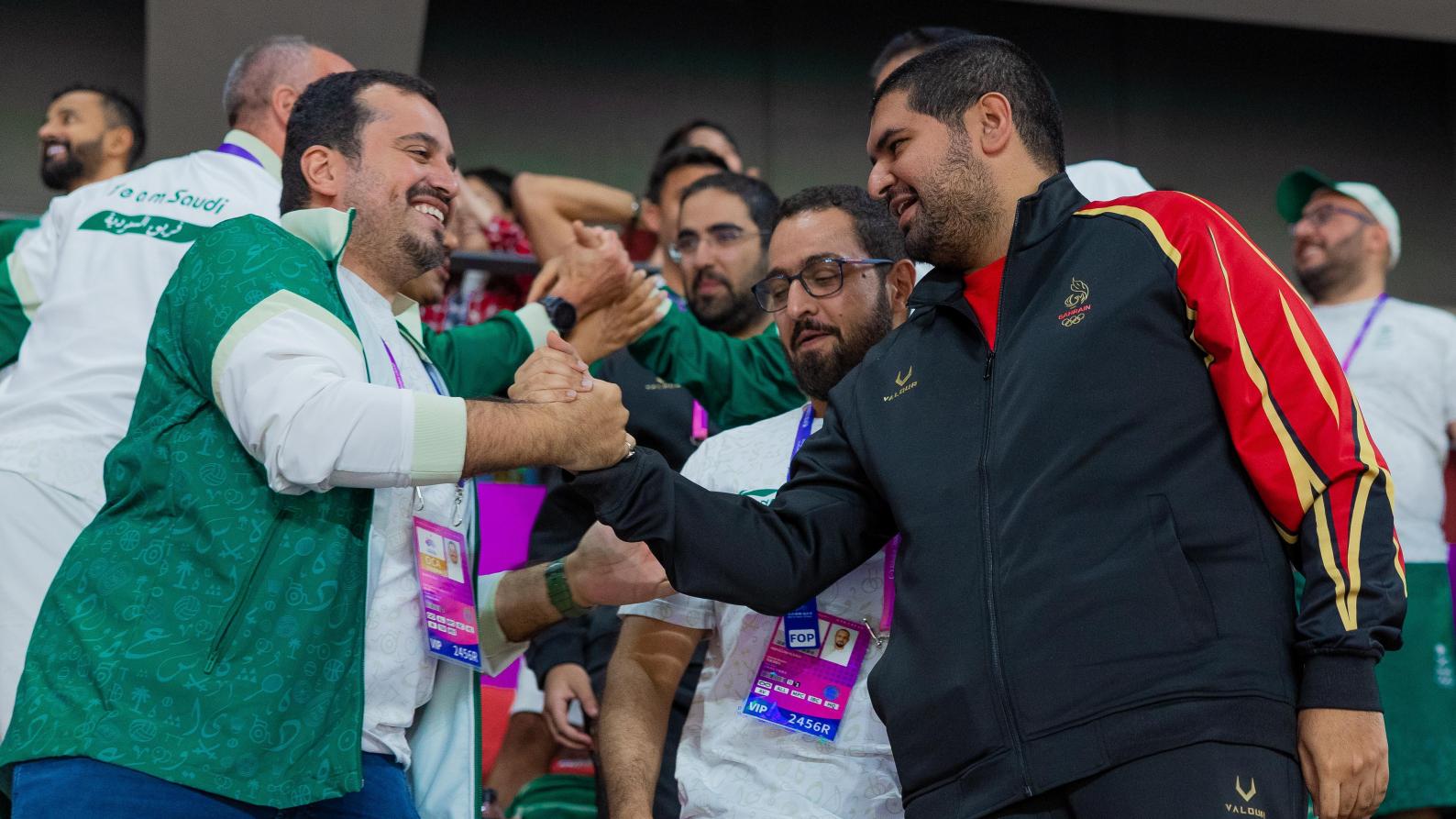 Issa Bin Ali witnesses the brilliance of athletics at the Hangzhou Asians