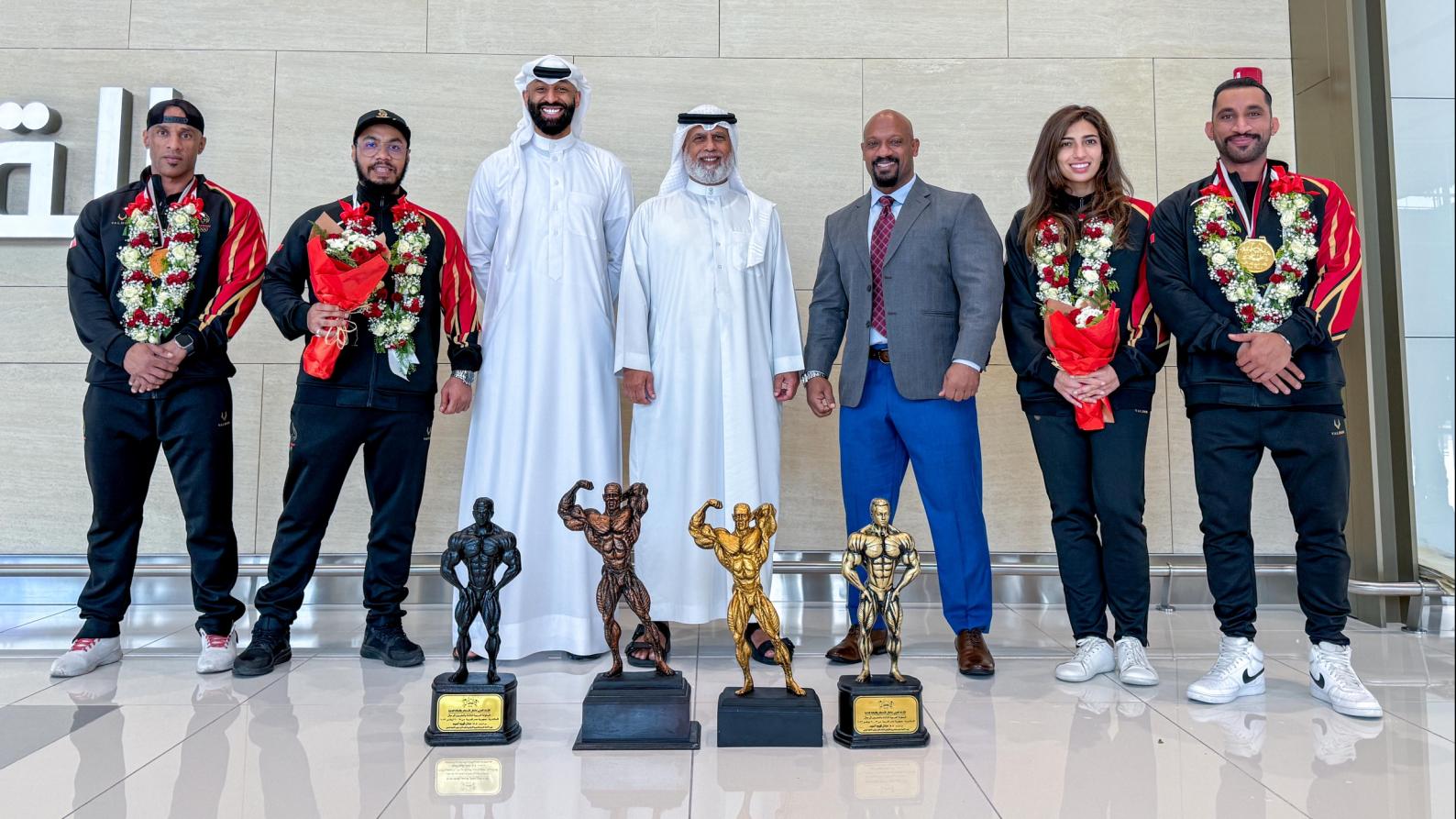 Bahrain Celebrates Returning Bodybuilding Champions with Gold and Bronze 