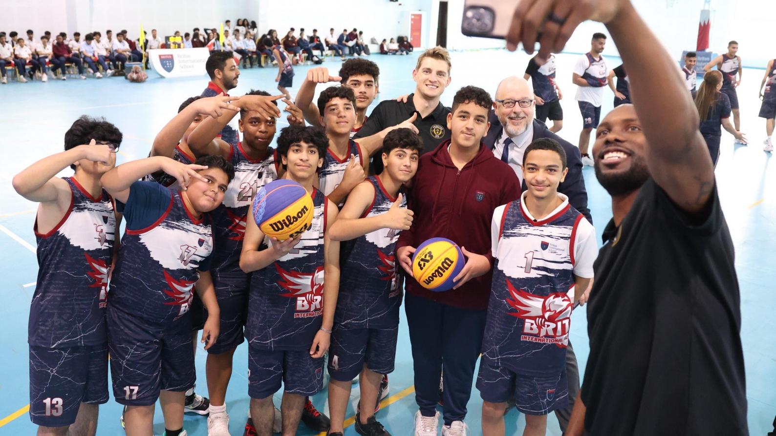 Promoting 3x3 Basketball Among Local Schools