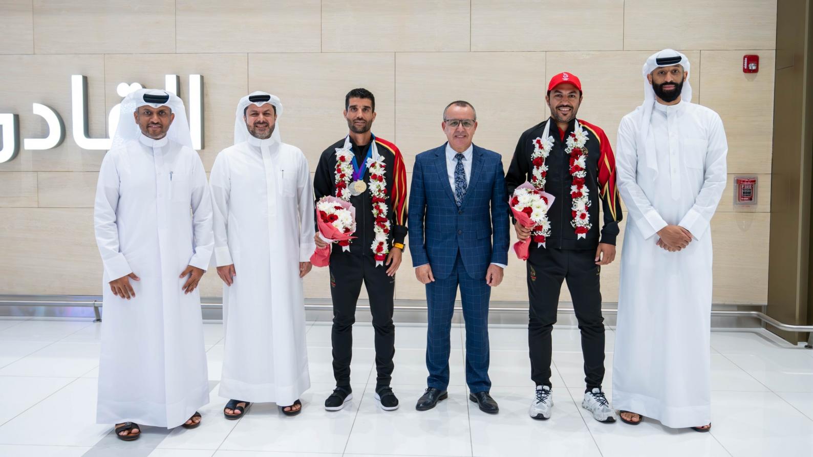 Bahrain Olympic Committee Celebrates Triathlon Star Musa Qarsh's Asian Duathlon Silver Medal Win