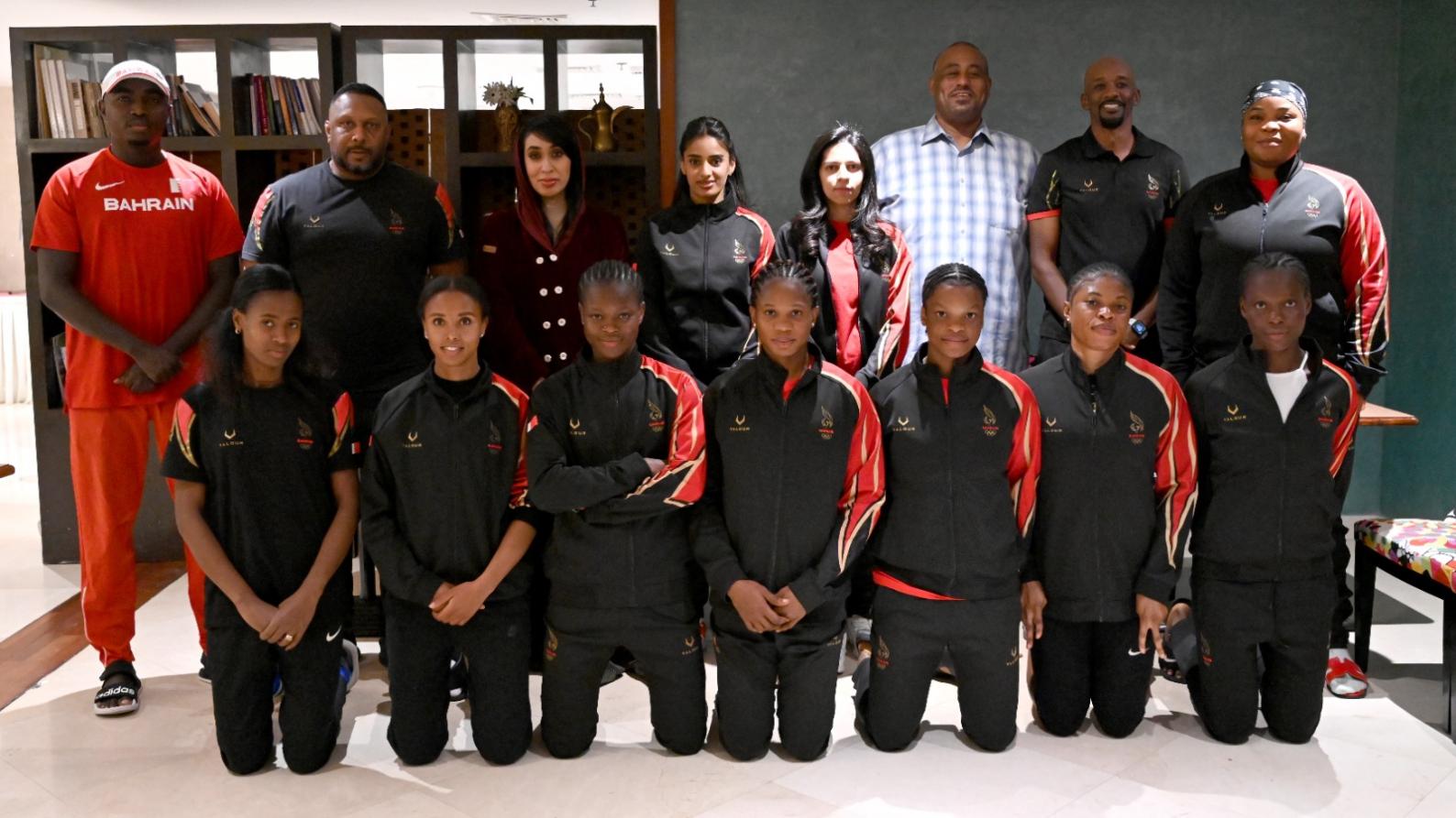 بعثة النادي الأهلي البحريني لألعاب القوى تصل الشارقة