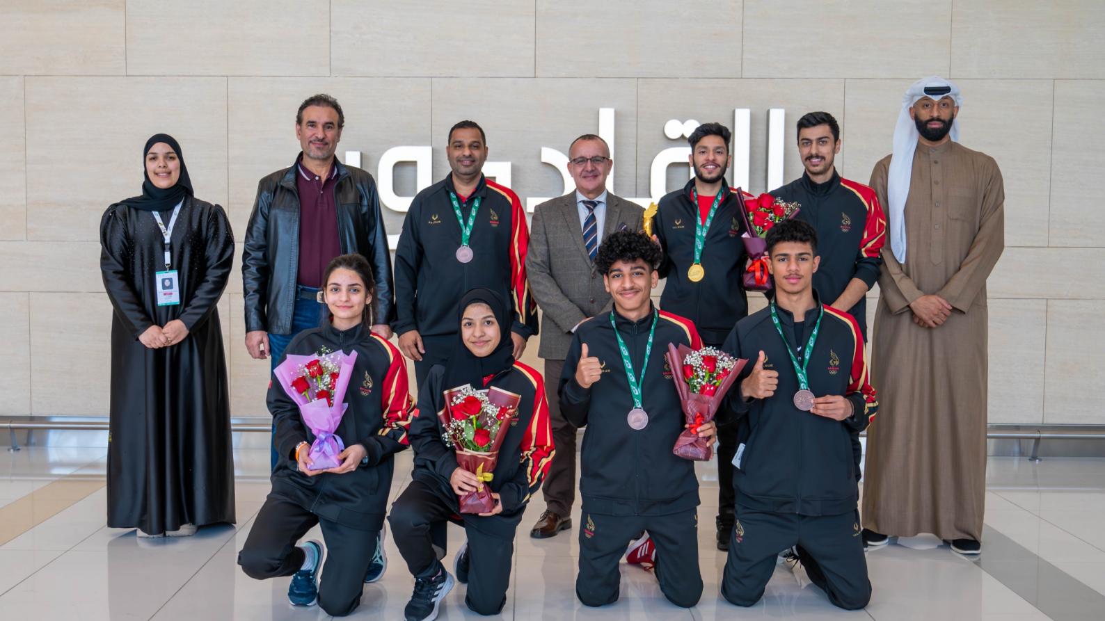 Adnan Ehsan Clinches Gold in Men's Singles, Badminton Team Honored as Arab Champions