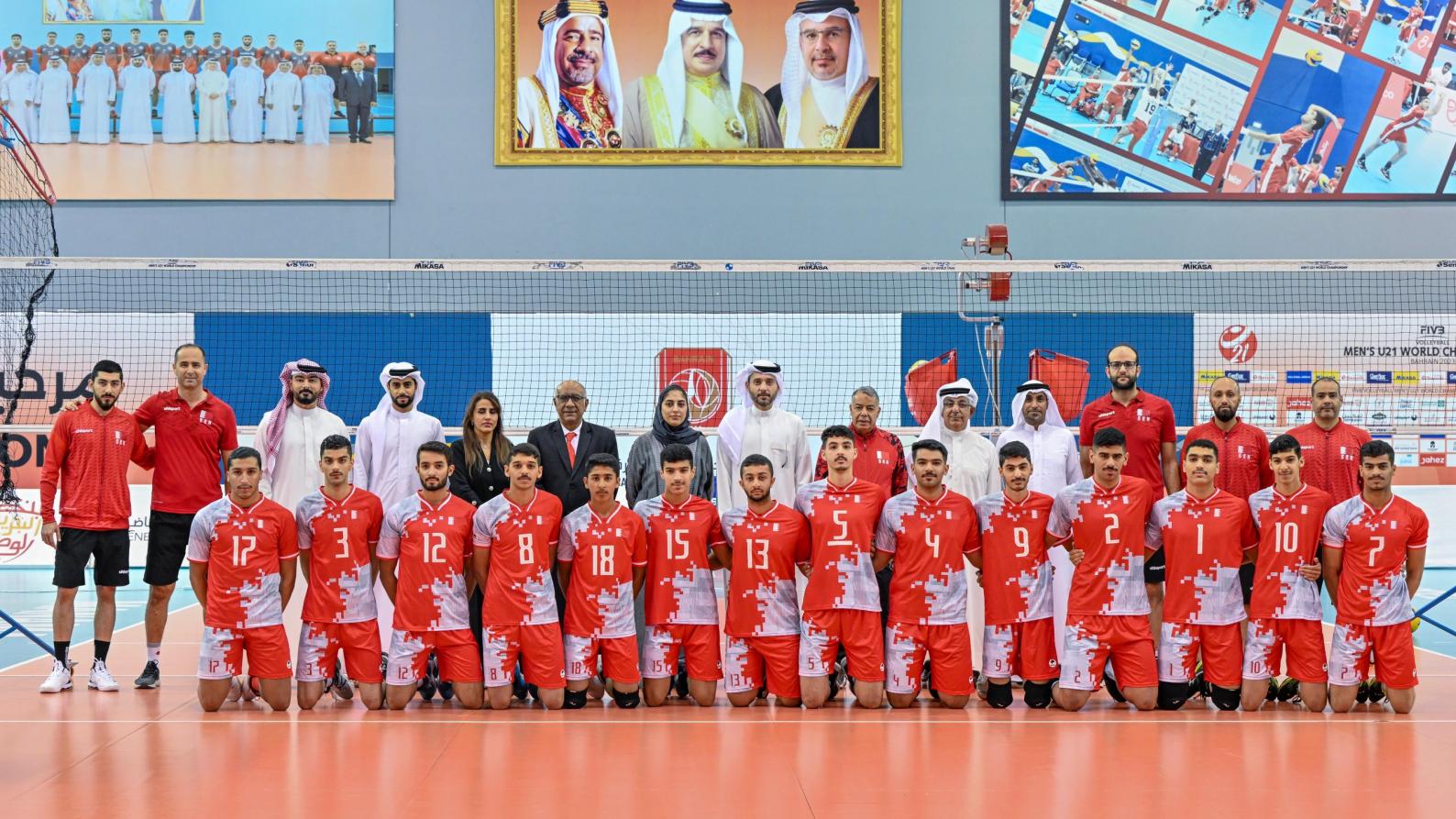 Bahrain's Youth Volleyball Team Gears Up for Gulf Games with Pre-Departure Motivation from Janahi