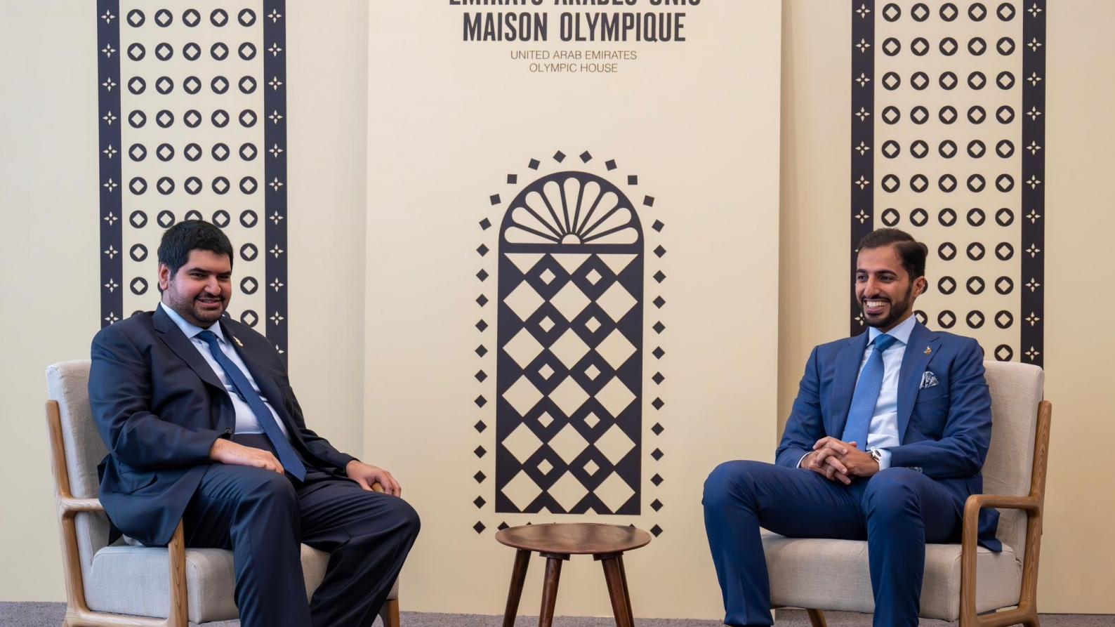 Shaikh Isa bin Ali Attends Reception Ceremony for Saudi, Emirati, and Qatari Olympic Committees