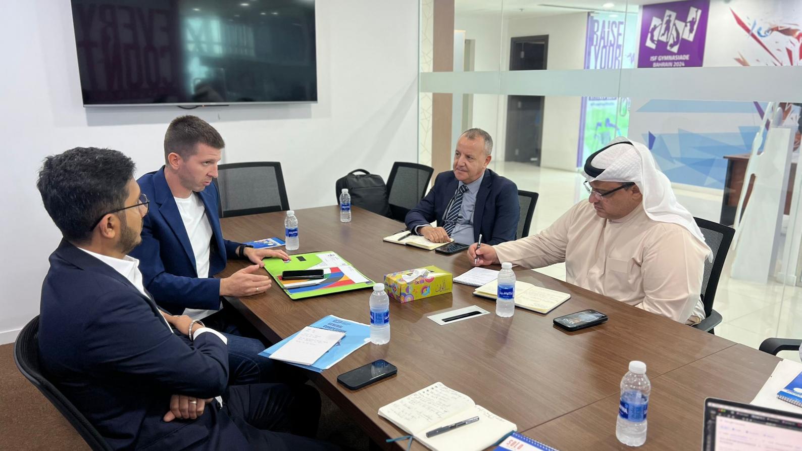 Eshaqi Meets International Delegation to Review Bahrain’s Readiness for the 2024 School Games
