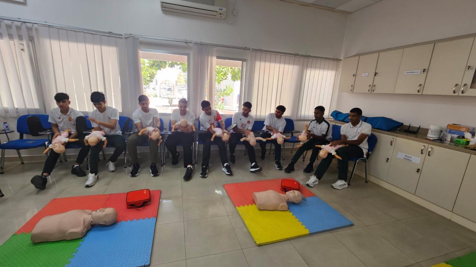 Medical Committee Organises First Aid Training Workshop in Preparation for the International School Games "Bahrain 2024"
