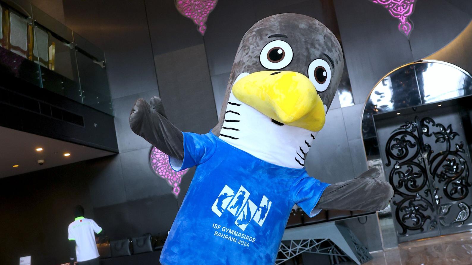 Dilmun Falcon Unveiled as Official Mascot of the International School Games
