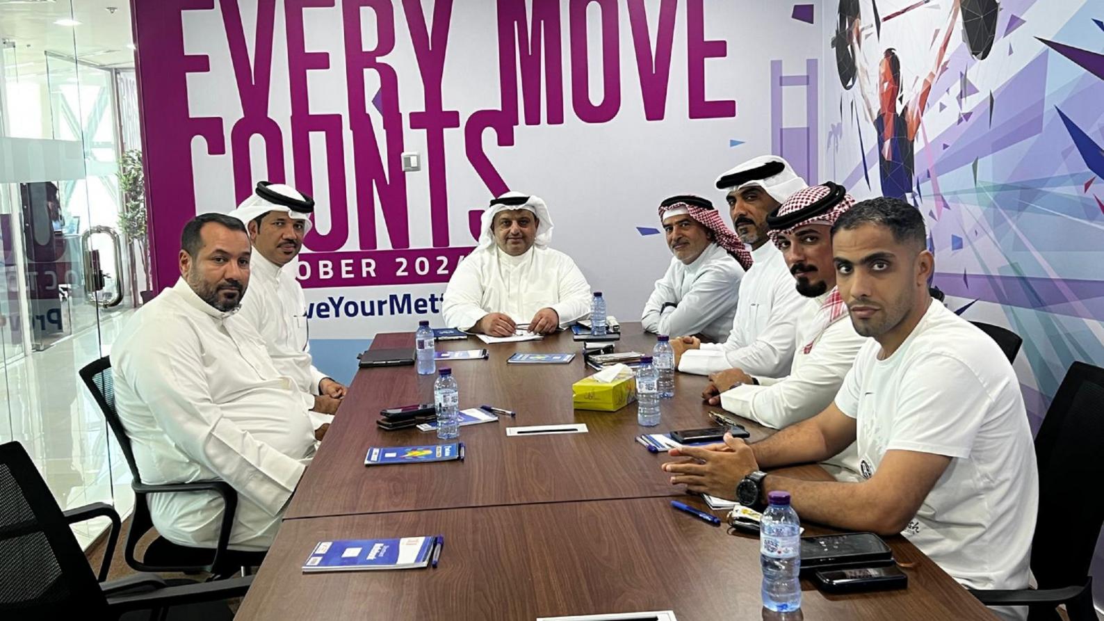 Ishaqi Reviews Transportation Committee's Preparations for the Games