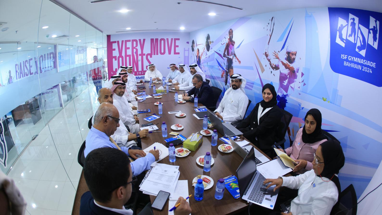Ishaqi Chairs the Executive Committee Meeting for the International School Sports Games
