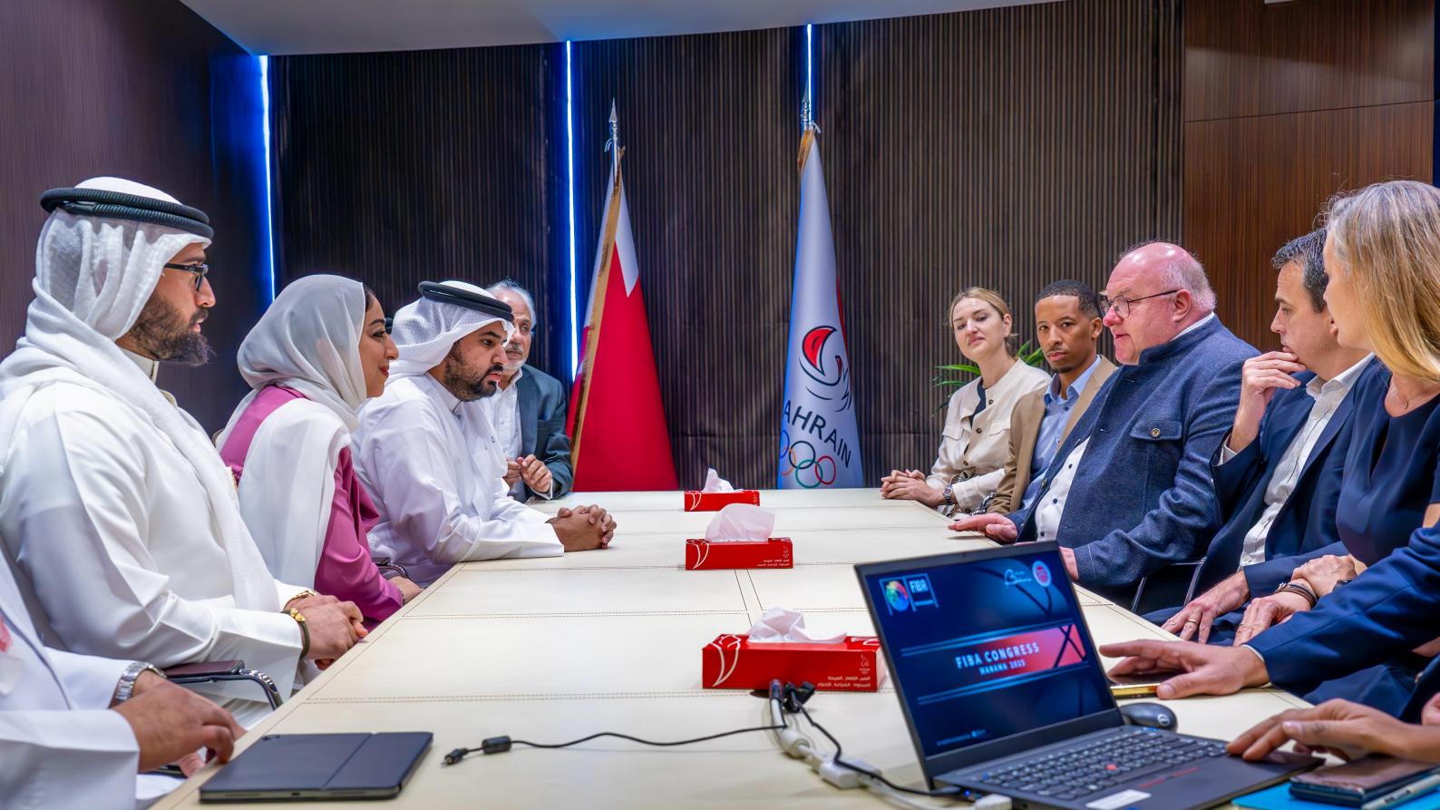 The Olympic Committee holds a coordination meeting regarding hosting the FIBA Congress and the Celebrity Honouring Ceremony 2025