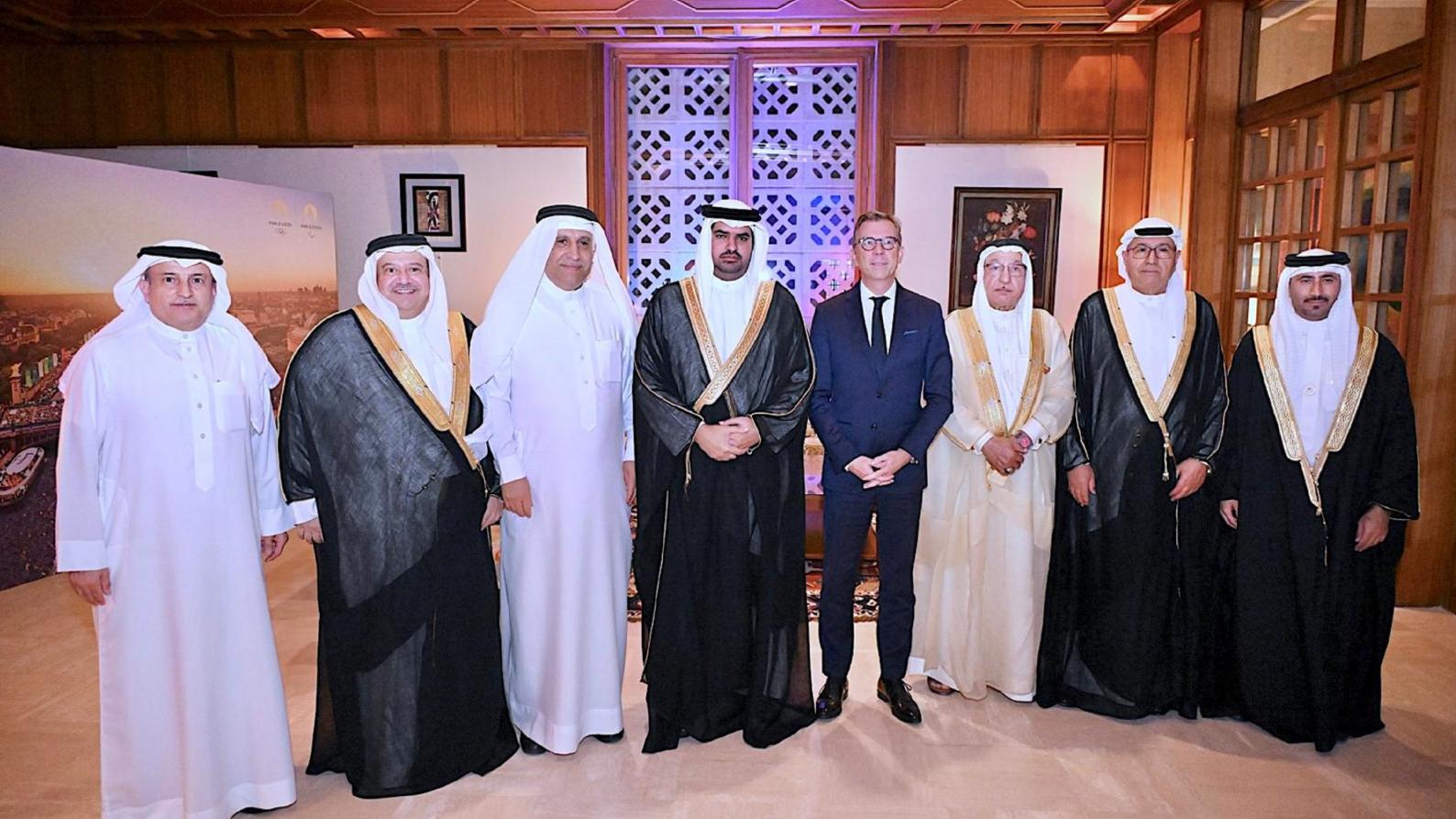 Isa bin Ali attends French Embassy’s Ceremony for Paris 2024 Olympic and Paralympic Games Closing