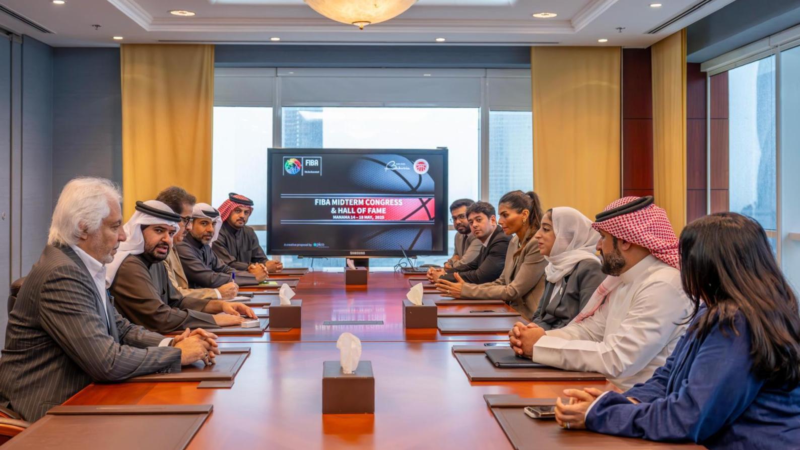 Isa bin Ali Commends Tourism Efforts in Preparing for FIBA Congress and Celebrity Honouring Ceremony