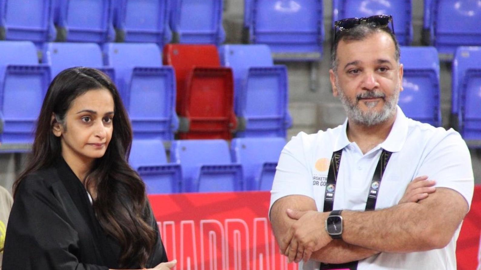 Shaikha Hessa bint Khalid Attends FIBA Foundation Clinic at Khalifa Sports Hall with Participation from “I Am Talented” Athletes 