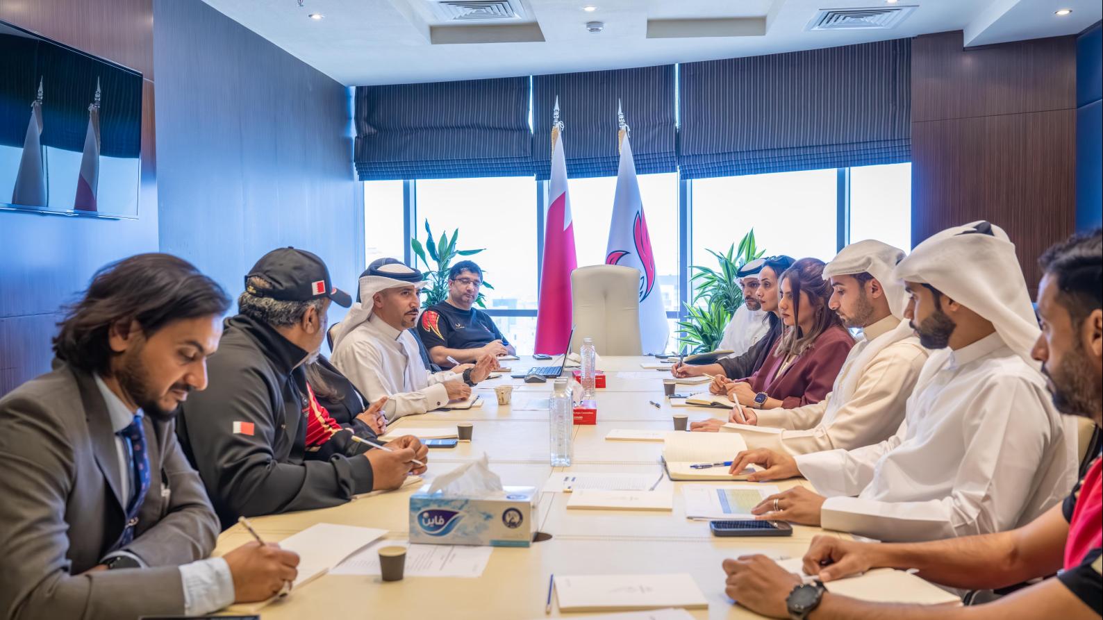 Ahmed Abdul Ghaffar Chairs First Meeting as Head of Bahrain’s Delegation to Asian Youth Games