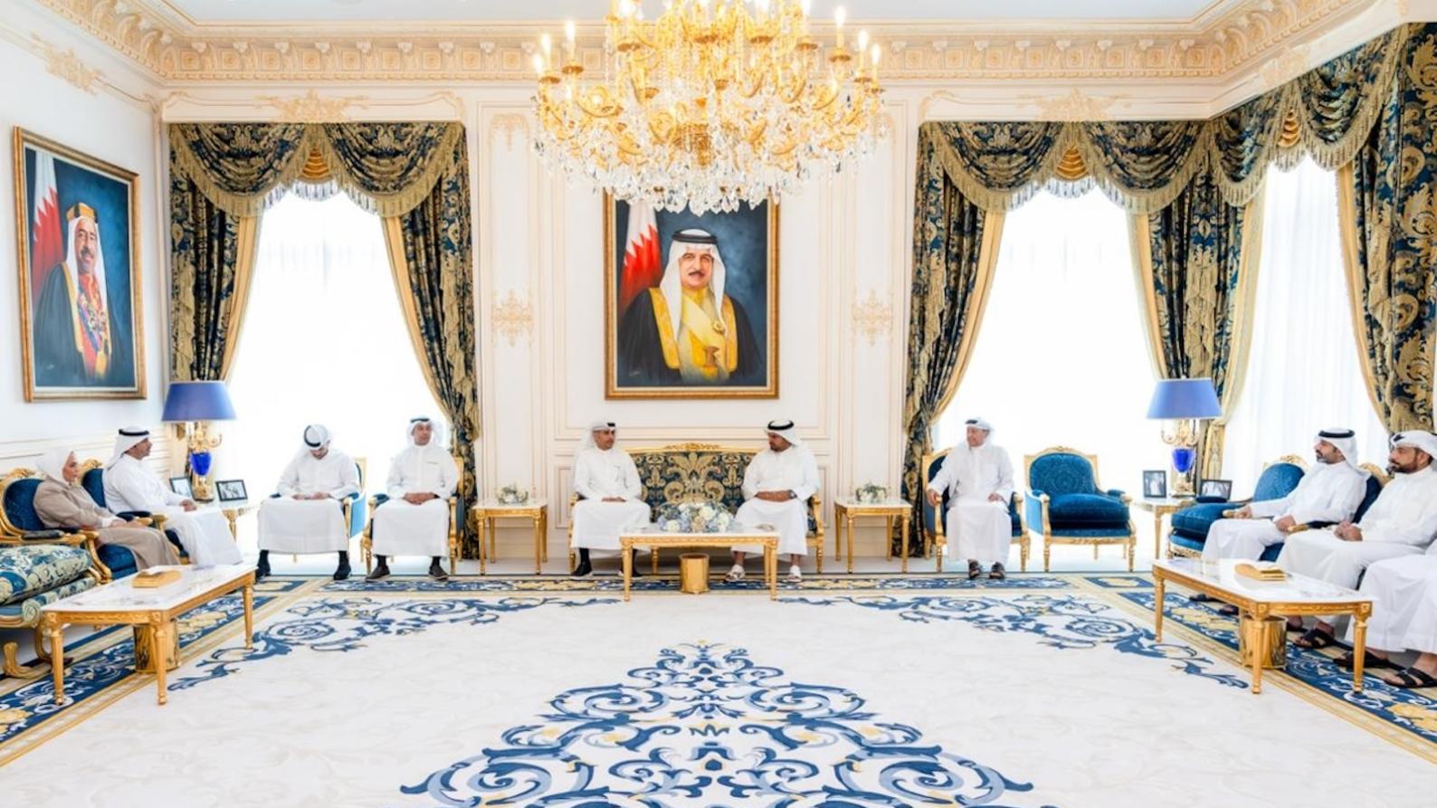 Shaikh Isa bin Ali Receives Kuwait’s Minister of State for Youth and Sports