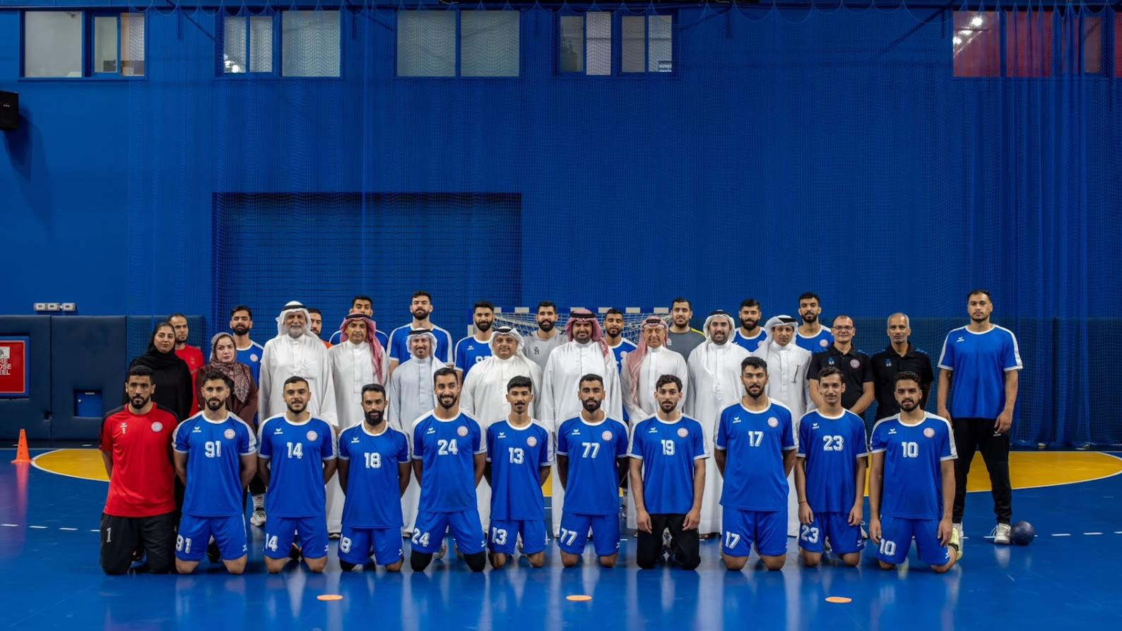 His Highness Shaikh Isa bin Ali Al Khalifa, Vice President of the Bahrain Olympic Committee, reviewed the preparations of Bahrain’s men’s national handball and basketball teams ahead of their participation in the 20th Asian Games, to be hosted by Aichi and Nagoya, Japan, from September 19 to October 4.  The visits form part of the Bahrain Olympic Committee’s commitment to closely monitoring the readiness of the Kingdom’s national teams ahead of the major continental sporting event.  His Highness began his t